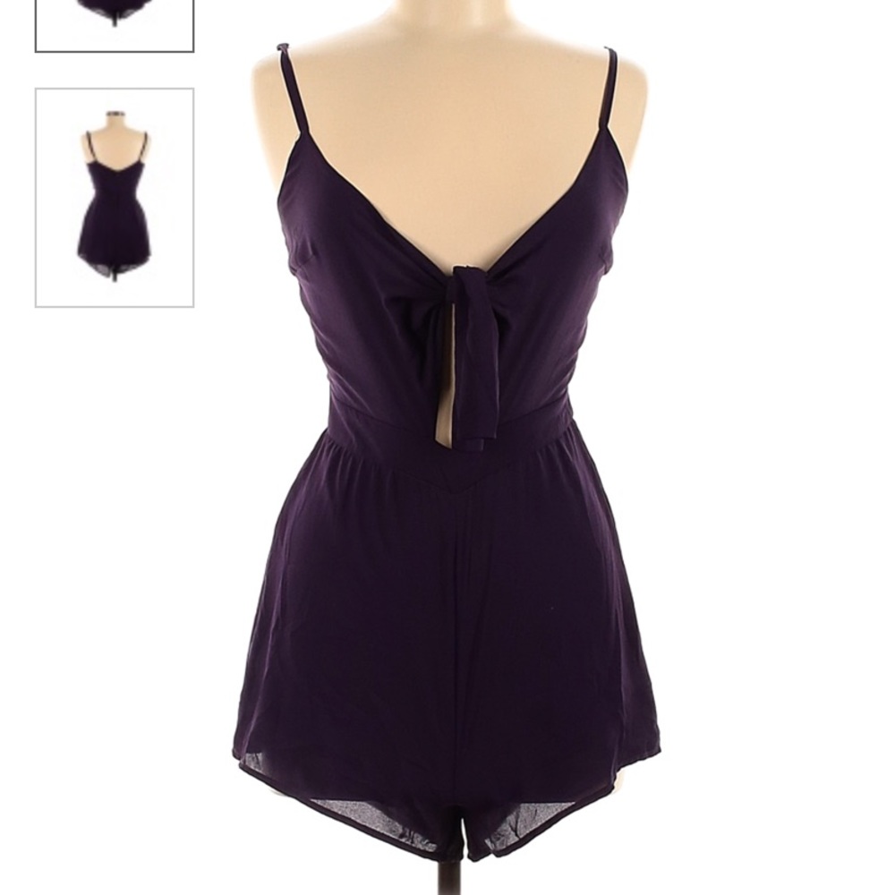 Robertson and Rodeo Purple Romper